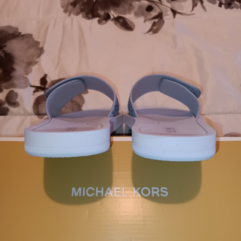 Michael Kors MK Slides Sandals - Picture 8 of 10